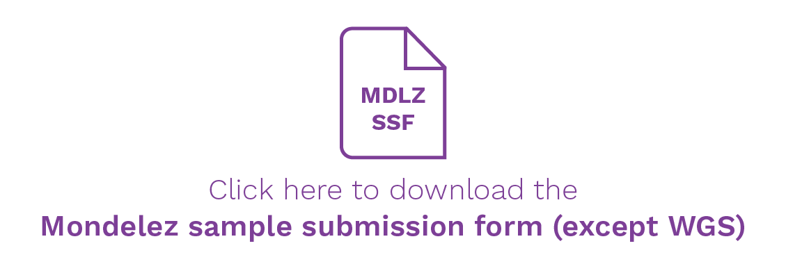 Click here to download the Mondelez sample submission form (except WGS)