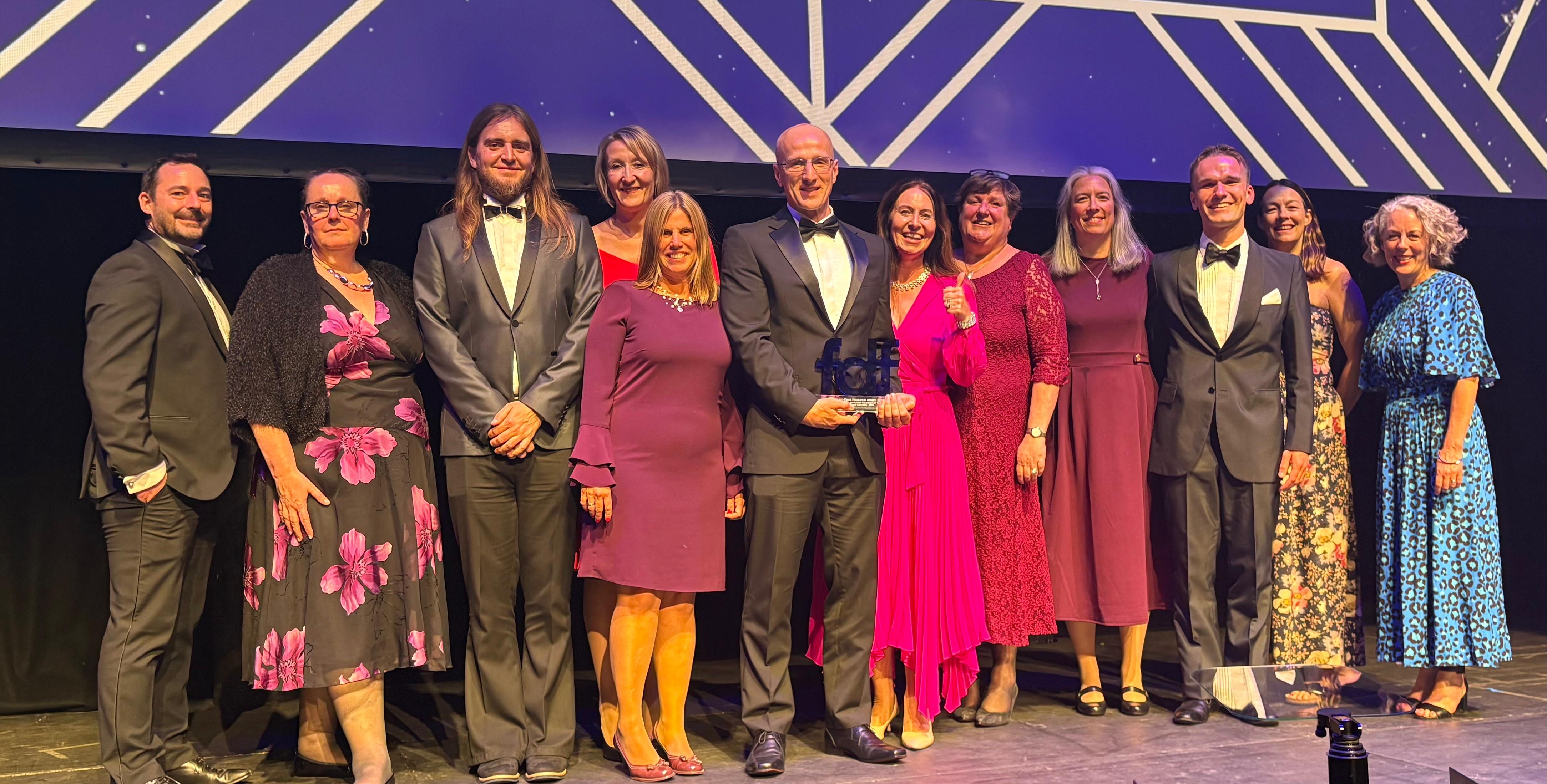 FDF Rob Griffiths Award Win