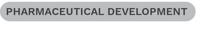 Pharmaceutical development