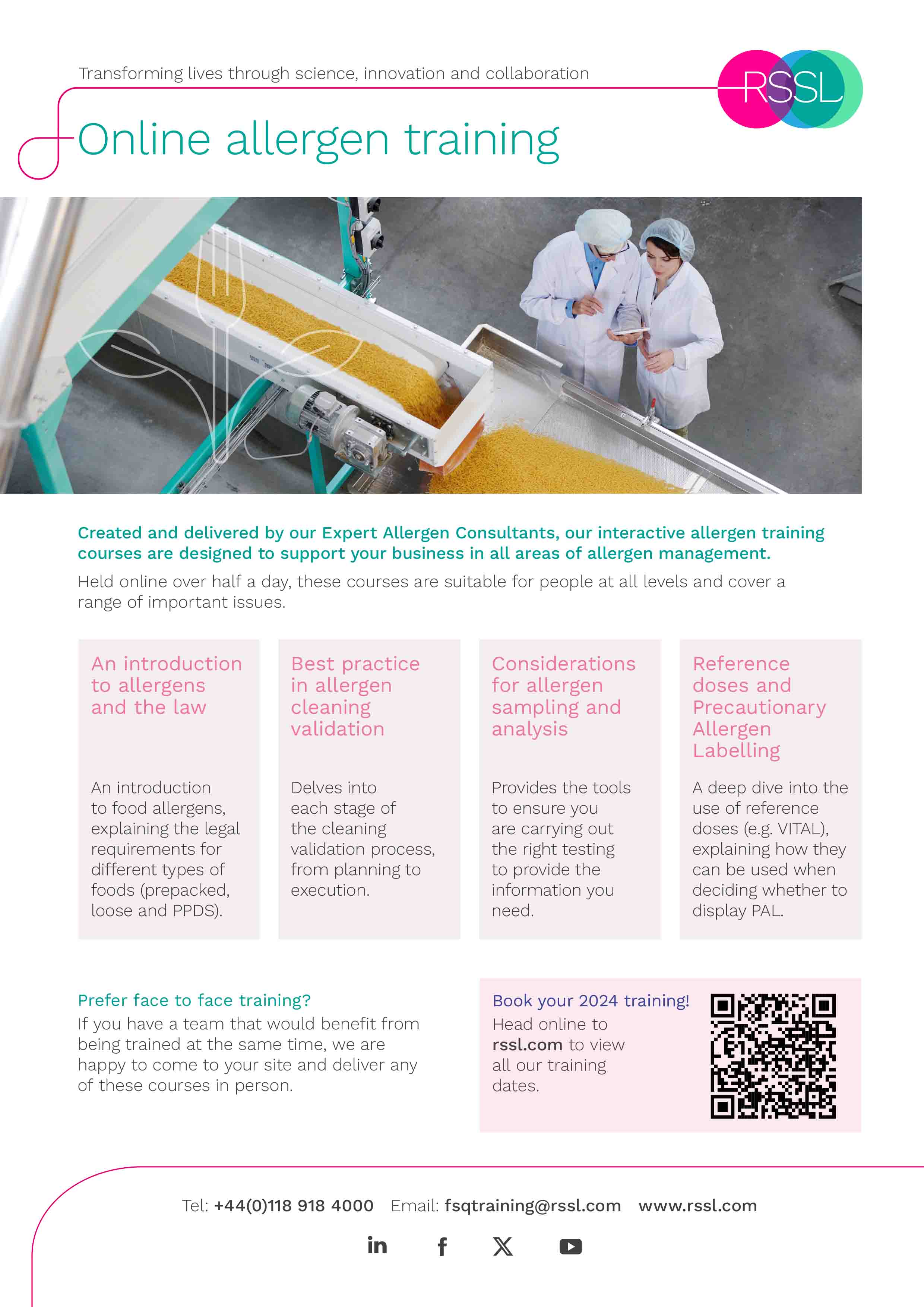 Online Alllergen Training Thumbnail