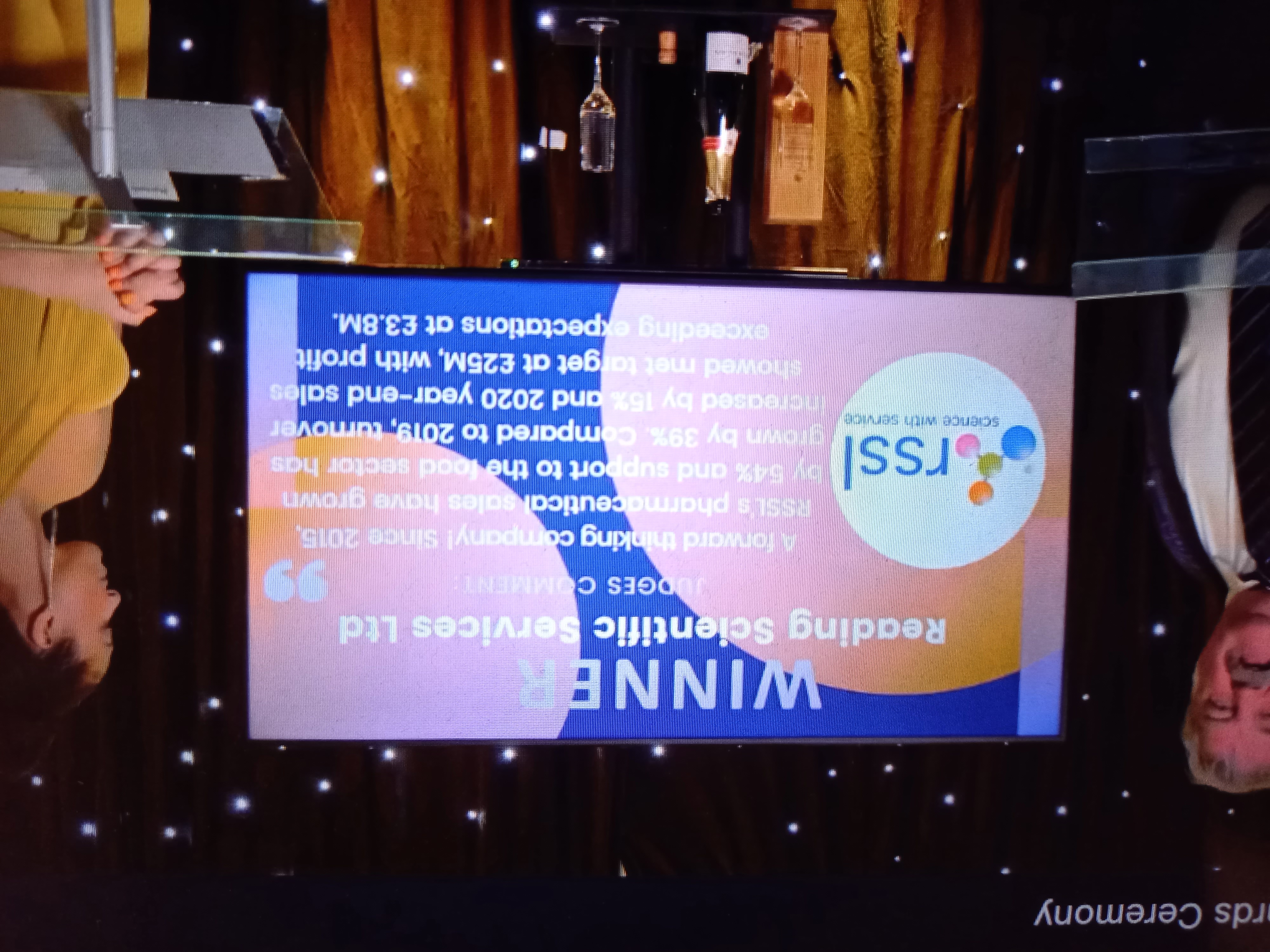 RSSL Employer of the year thames valley awards