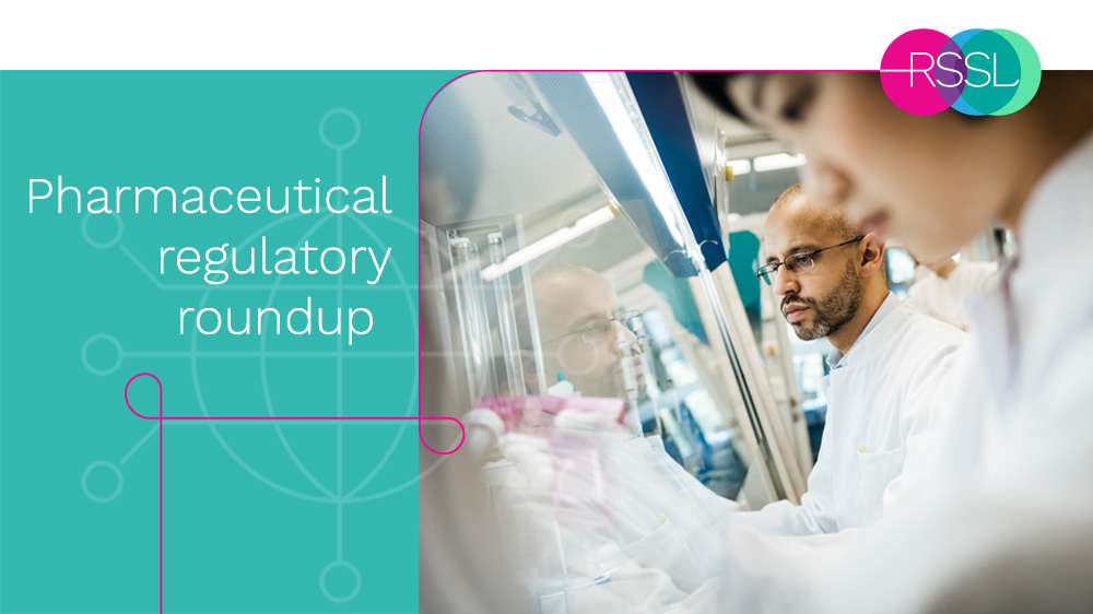 Pharmaceutical regulatory round up: November 2022